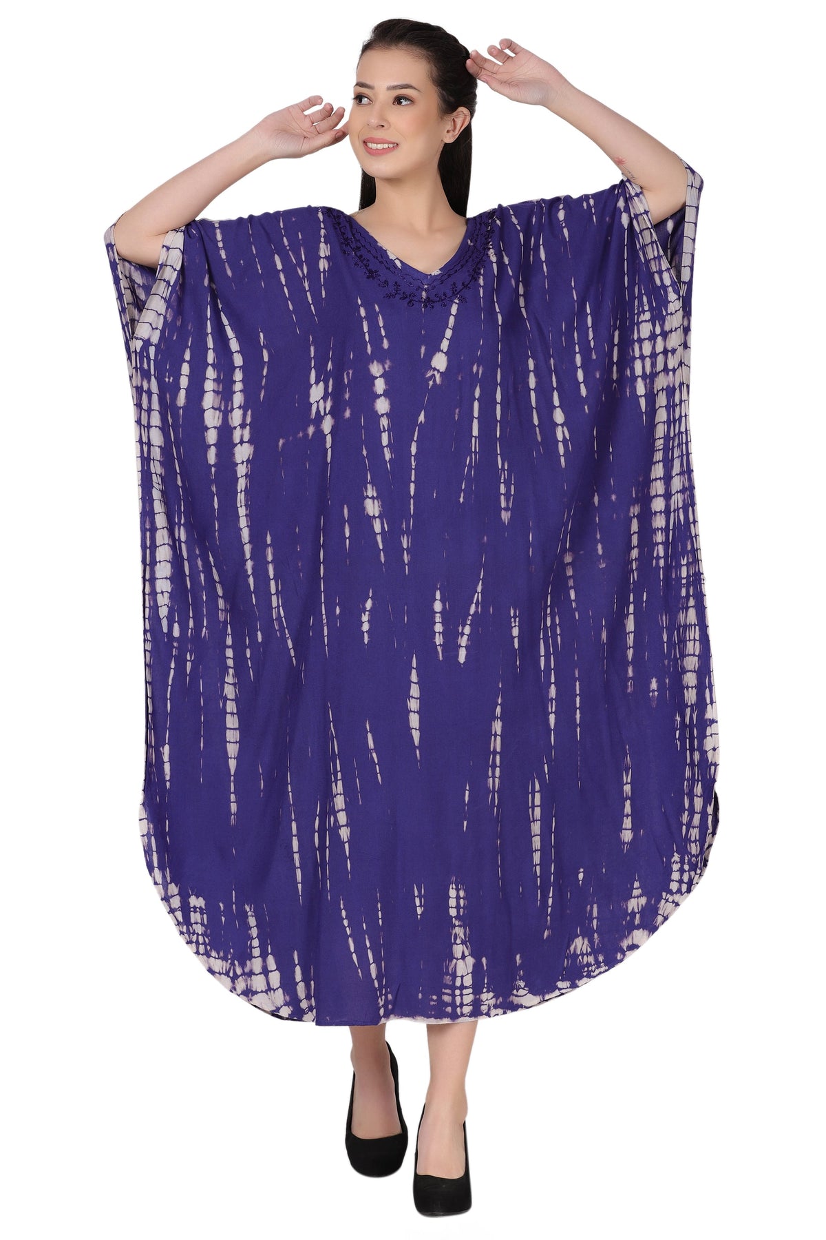 Tie Dye Maxi Kaftan KAF1031