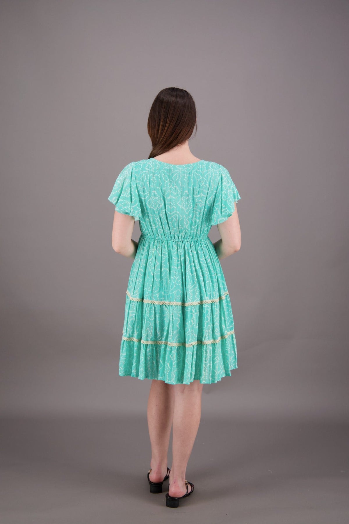 Boho Chic Trio Middy Dress 24931 - Advance Apparels Inc