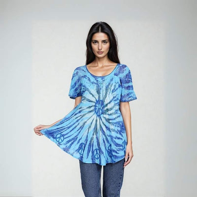 Tie-Dye Blouses - Advance Apparels Inc
