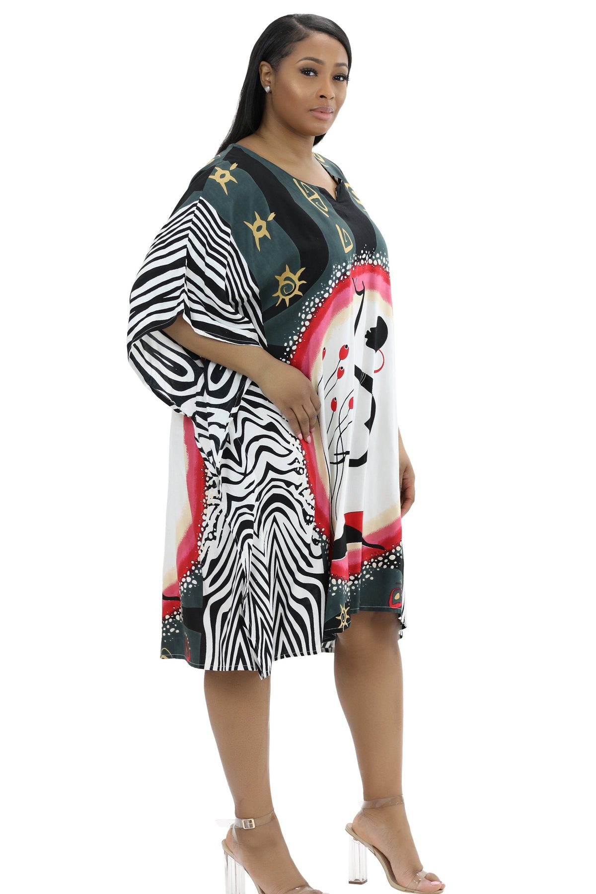 African Print Kaftan KAF-1009
