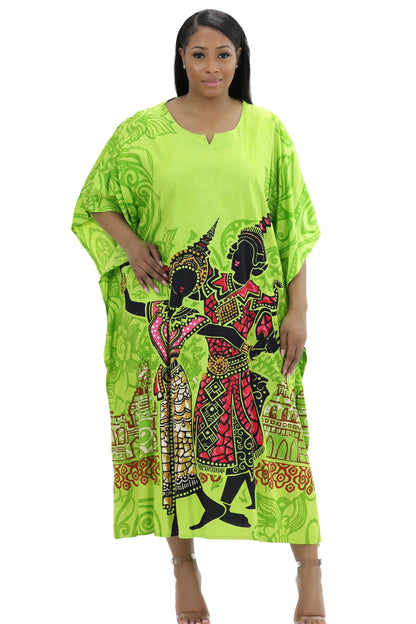 African Print Kaftan KAF-1011