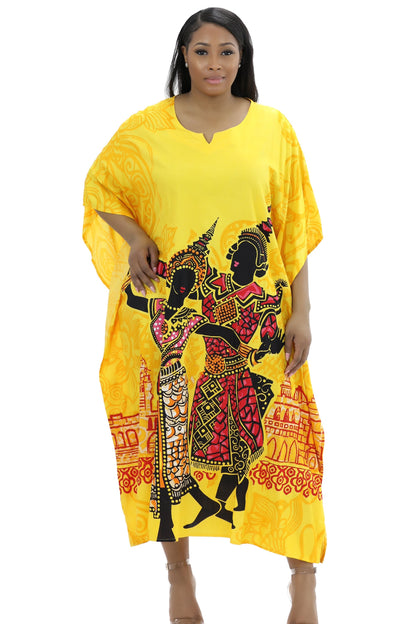 African Print Kaftan KAF-1011