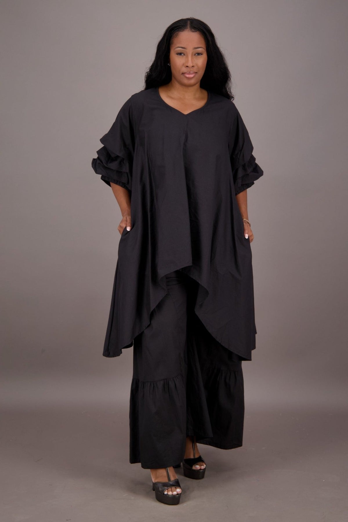 2 Piece Pants Set APS - 25082 - Advance Apparels Inc