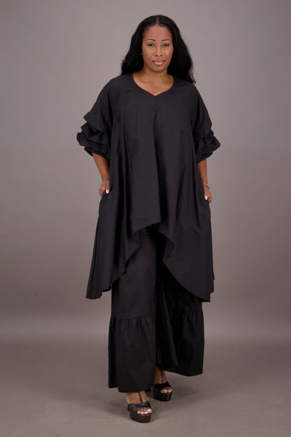 2 Piece Pants Set APS - 25082 - Advance Apparels Inc
