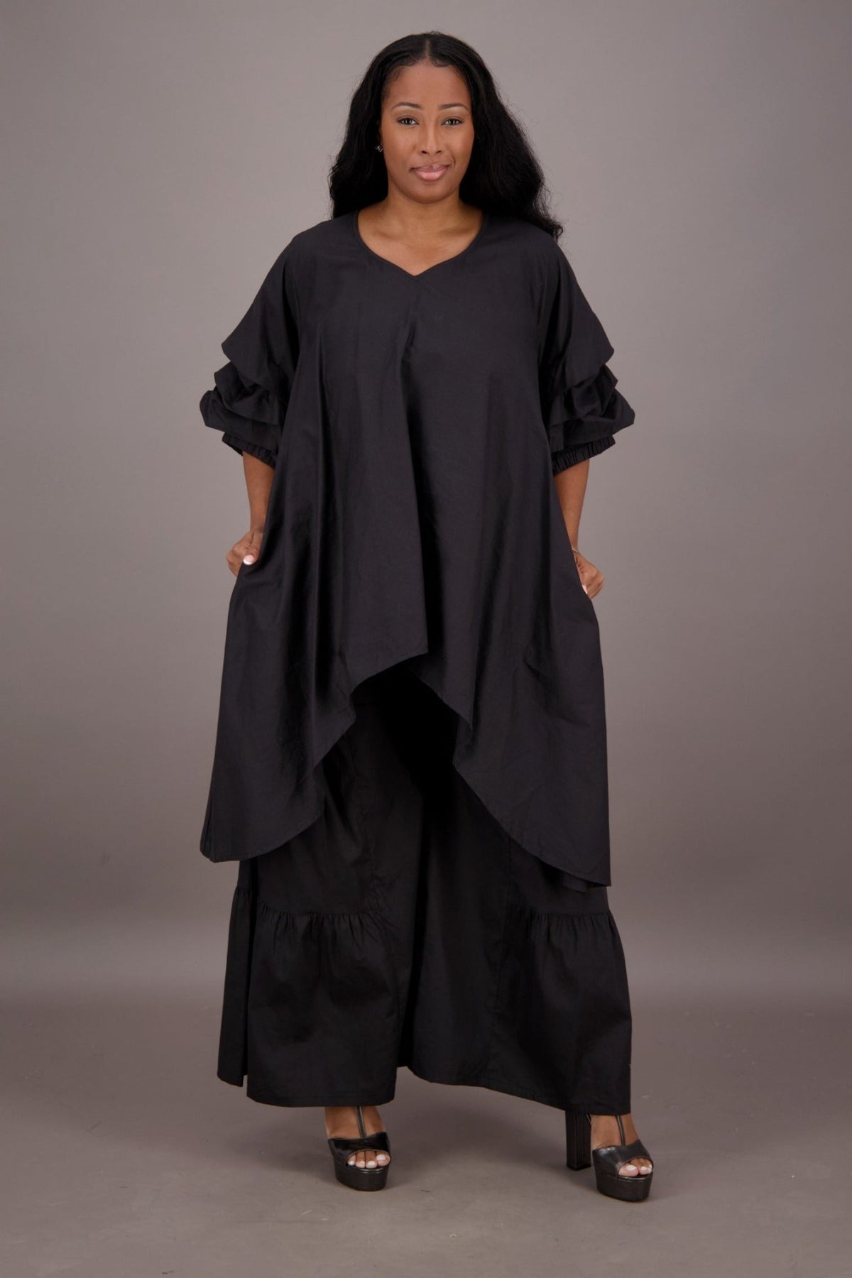 2 Piece Pants Set APS - 25082 - Advance Apparels Inc