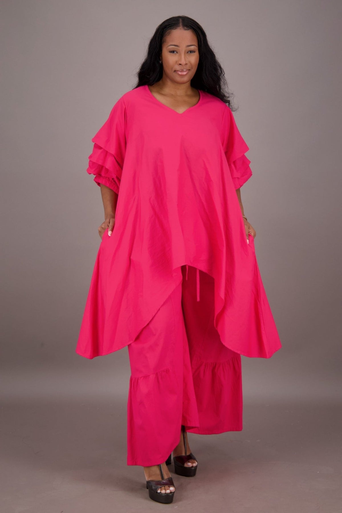 2 Piece Pants Set APS - 25082 - Advance Apparels Inc