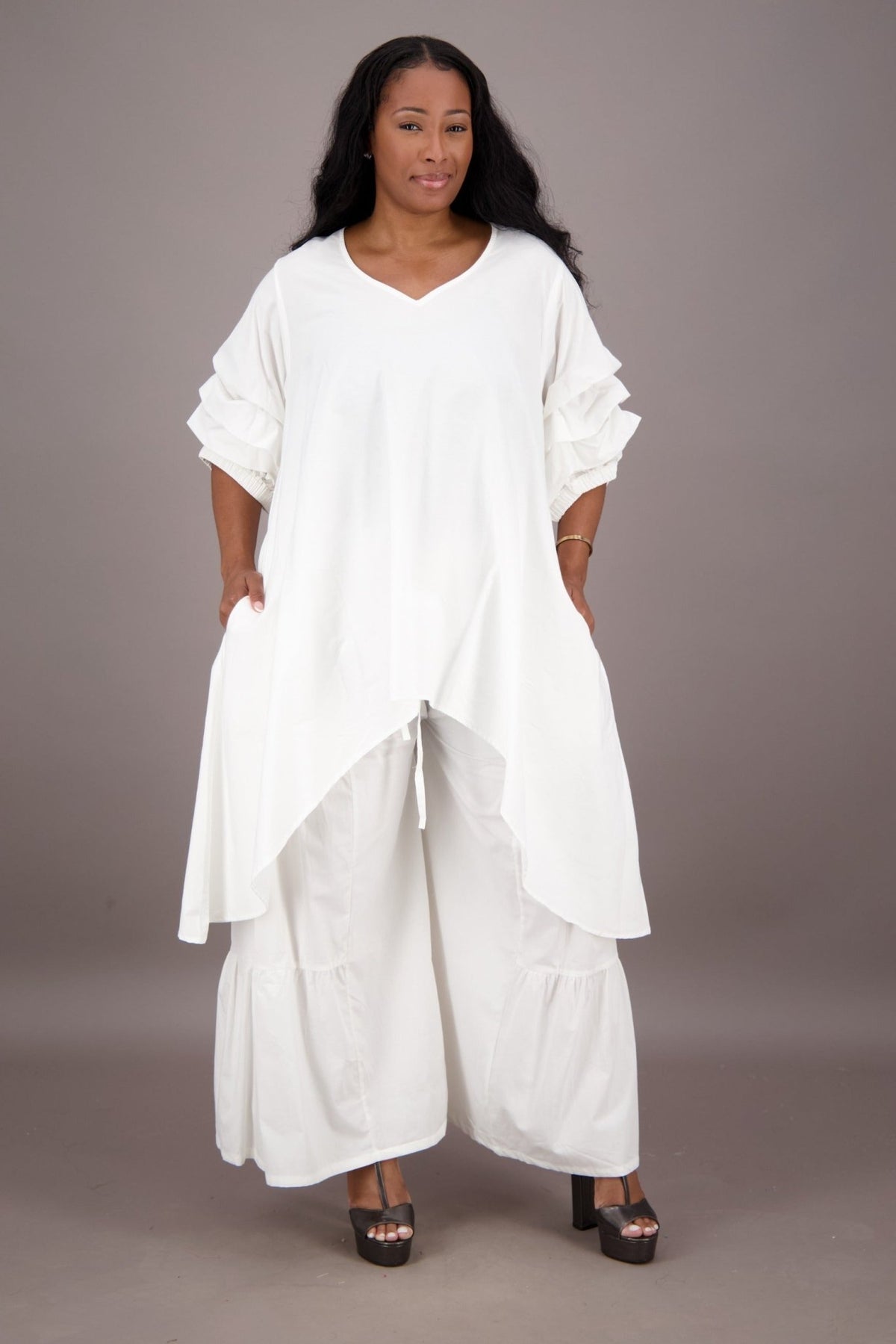 2 Piece Pants Set APS - 25082 - Advance Apparels Inc