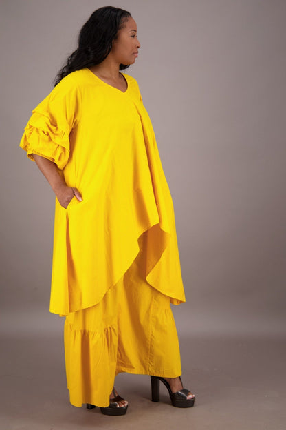 2 Piece Pants Set APS - 25082 - Advance Apparels Inc