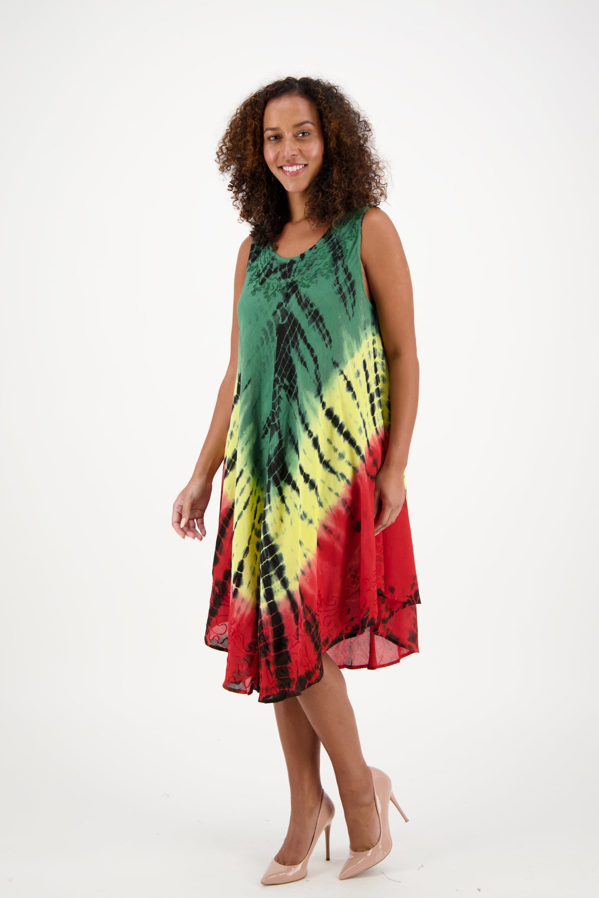 Rasta Inspired House Dress One Size 22151