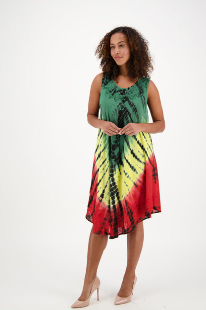 Rasta Inspired House Dress One Size 22151