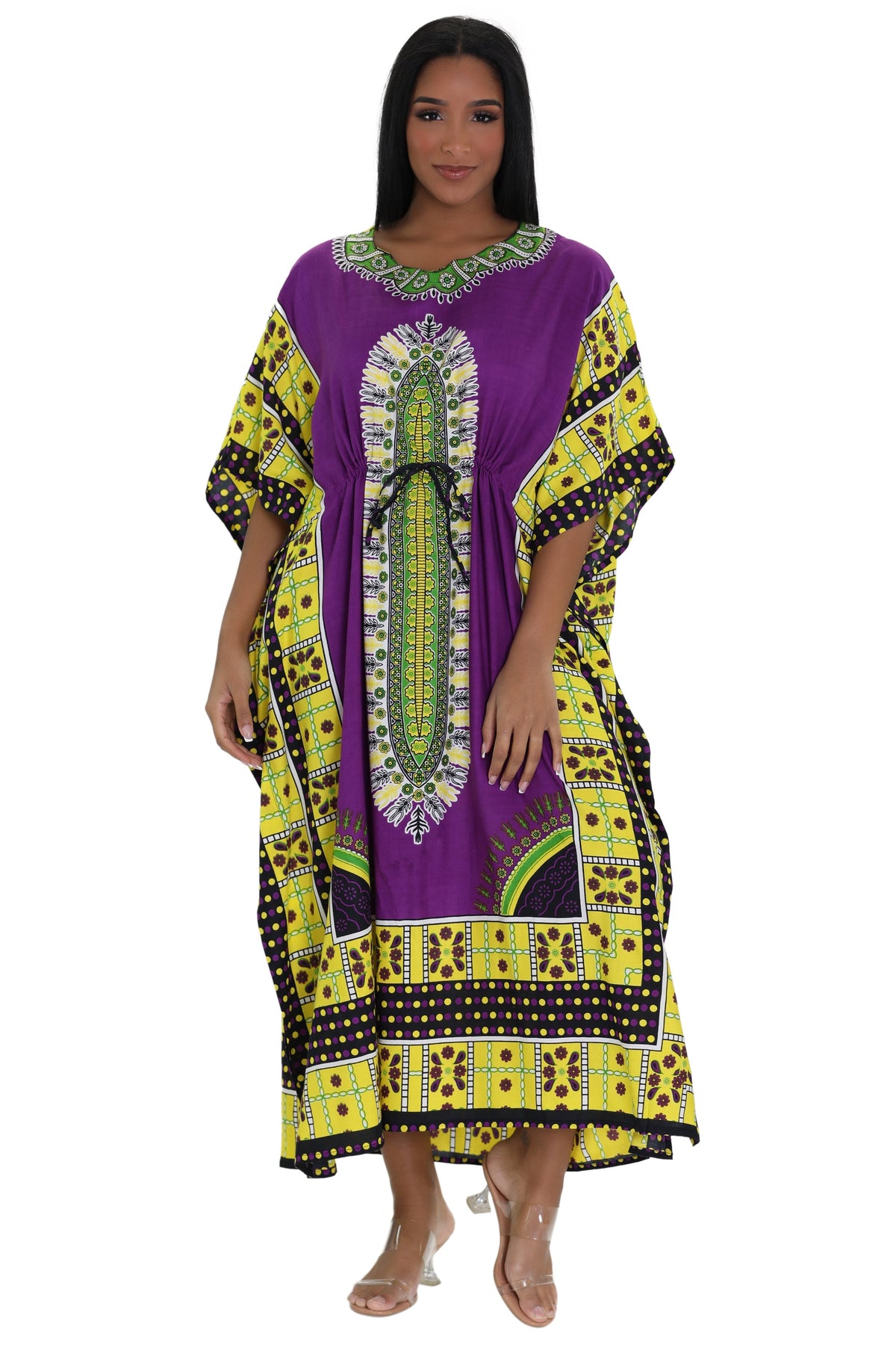 Dashiki Print One Size Kaftan KAF-1021