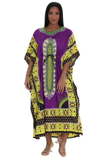Dashiki Print One Size Kaftan KAF-1021
