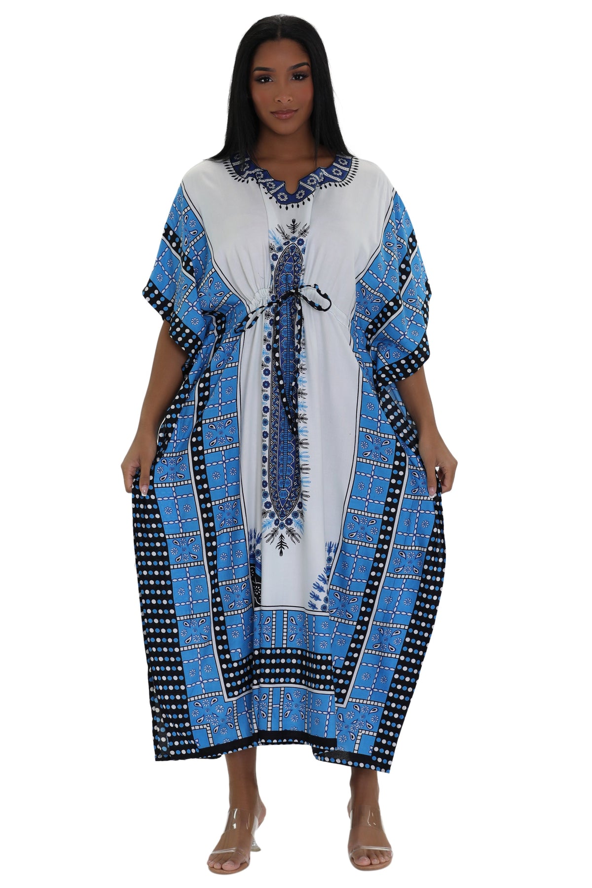 Dashiki Print One Size Kaftan KAF-1021