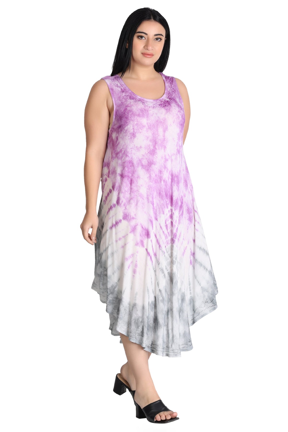 Pastel Tie Dye Dress 482155R