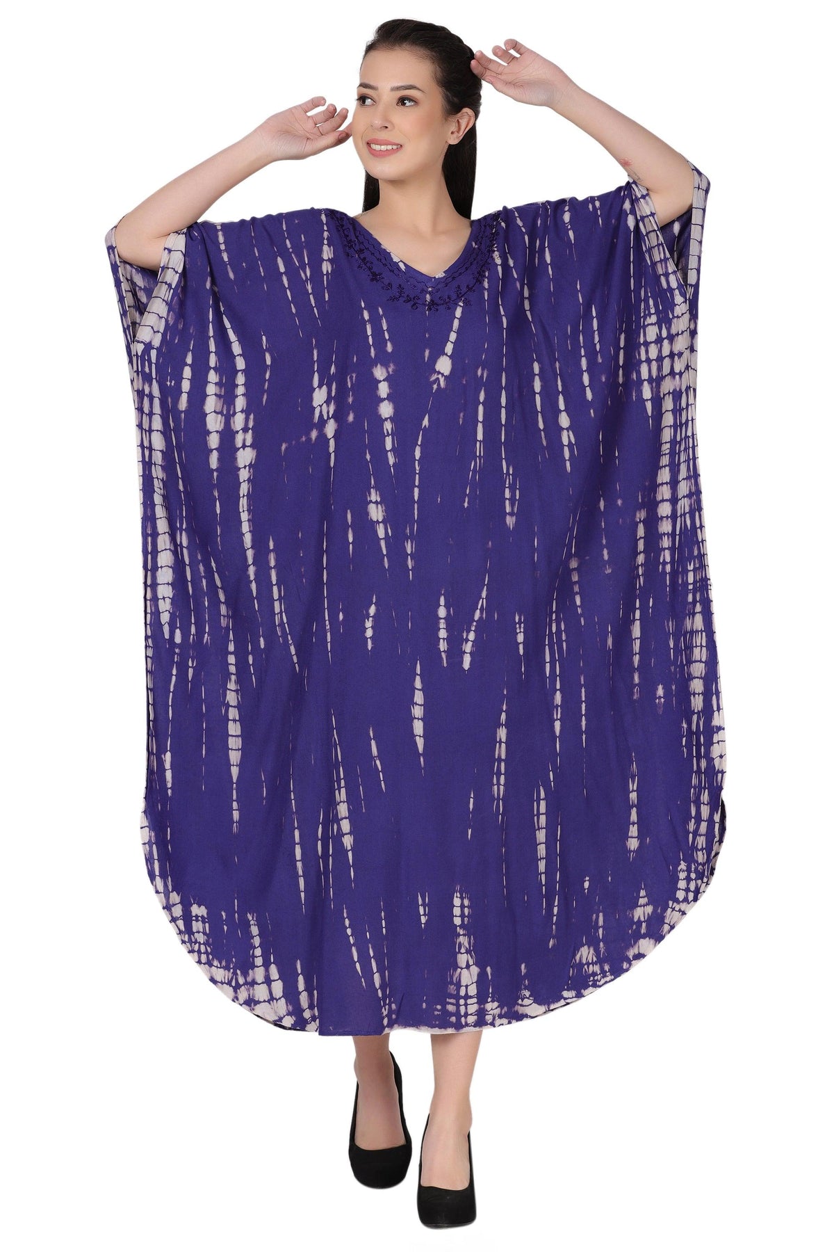 Tie Dye Maxi Kaftan KAF1031