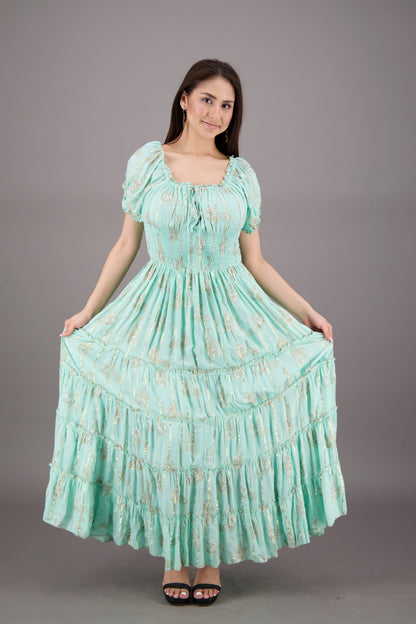 Emile Sleeved Boho Dress 24912
