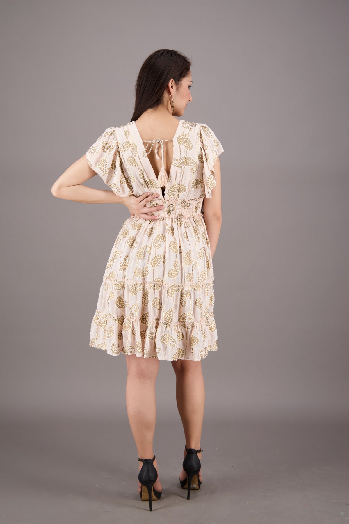 24935 Paisley Charm Middy Boho Dress