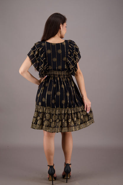 Radiant Ruffle Festival Middi 24721