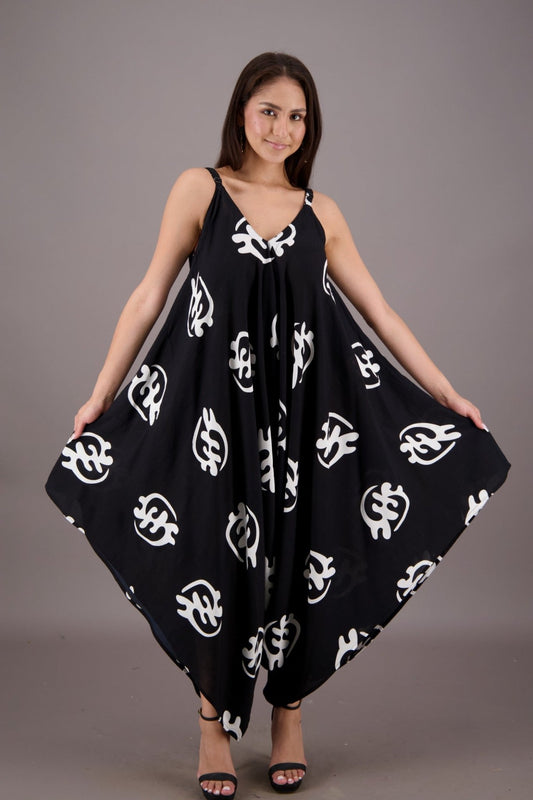 Adinkra Print Jumper JP - 24432 - Advance Apparels Inc
