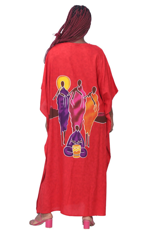 African Print Kaftan KAF - 1060 - Advance Apparels Inc