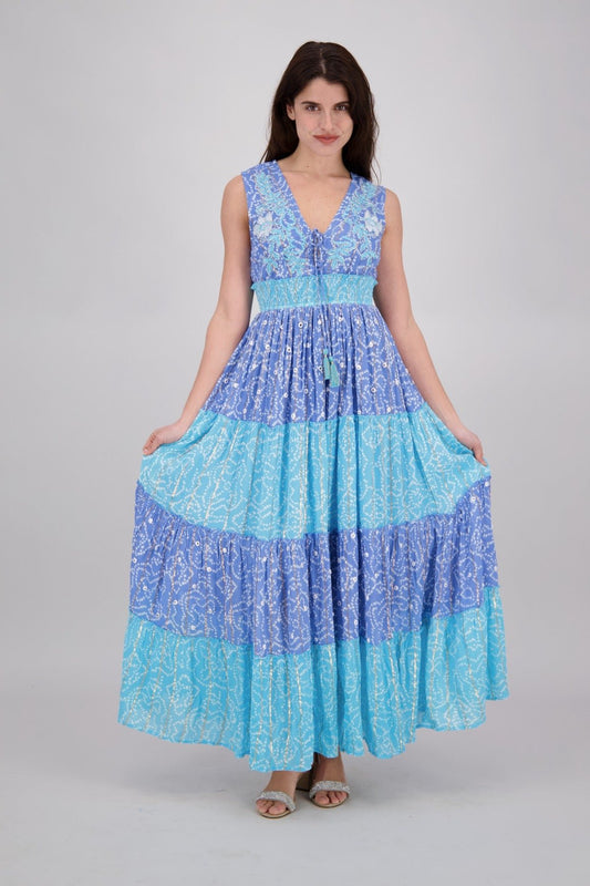 Amena Pastel Dress 25101 - Advance Apparels Inc