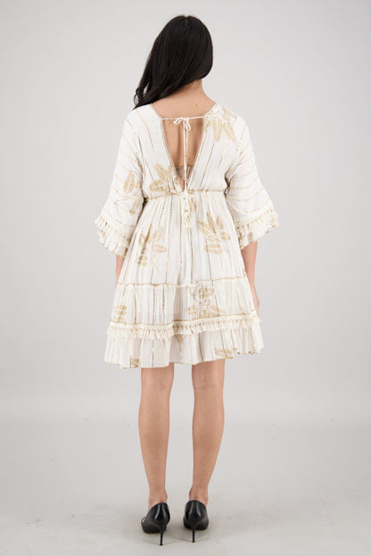 Amira Floral Cover Up 25164 - Advance Apparels Inc