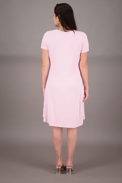 Bamboo Cap Sleeve Dress BAM - 24601 - Advance Apparels Inc