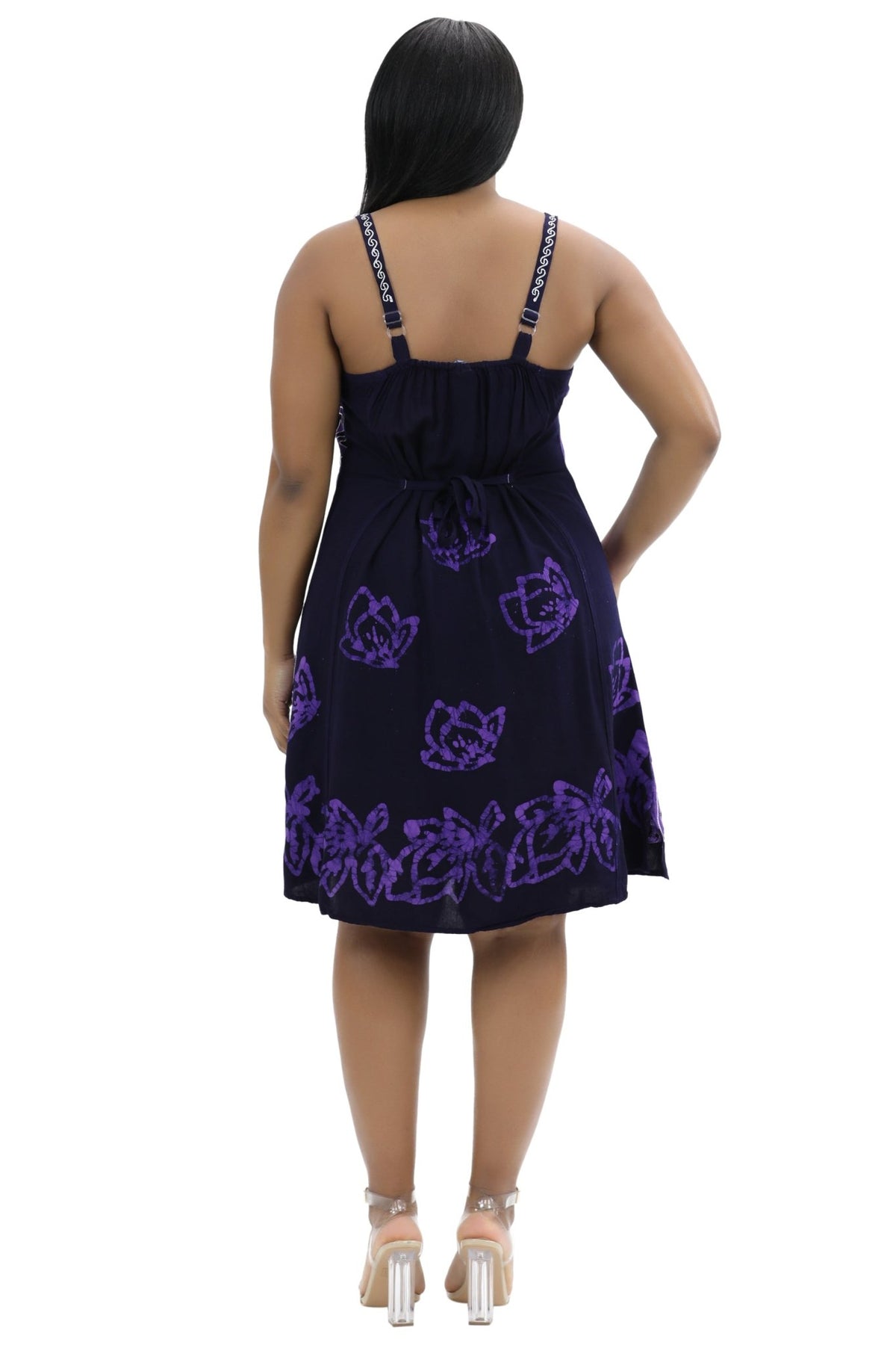 Batik Block Print Dress 54A-BATIK - Advance Apparels Inc
