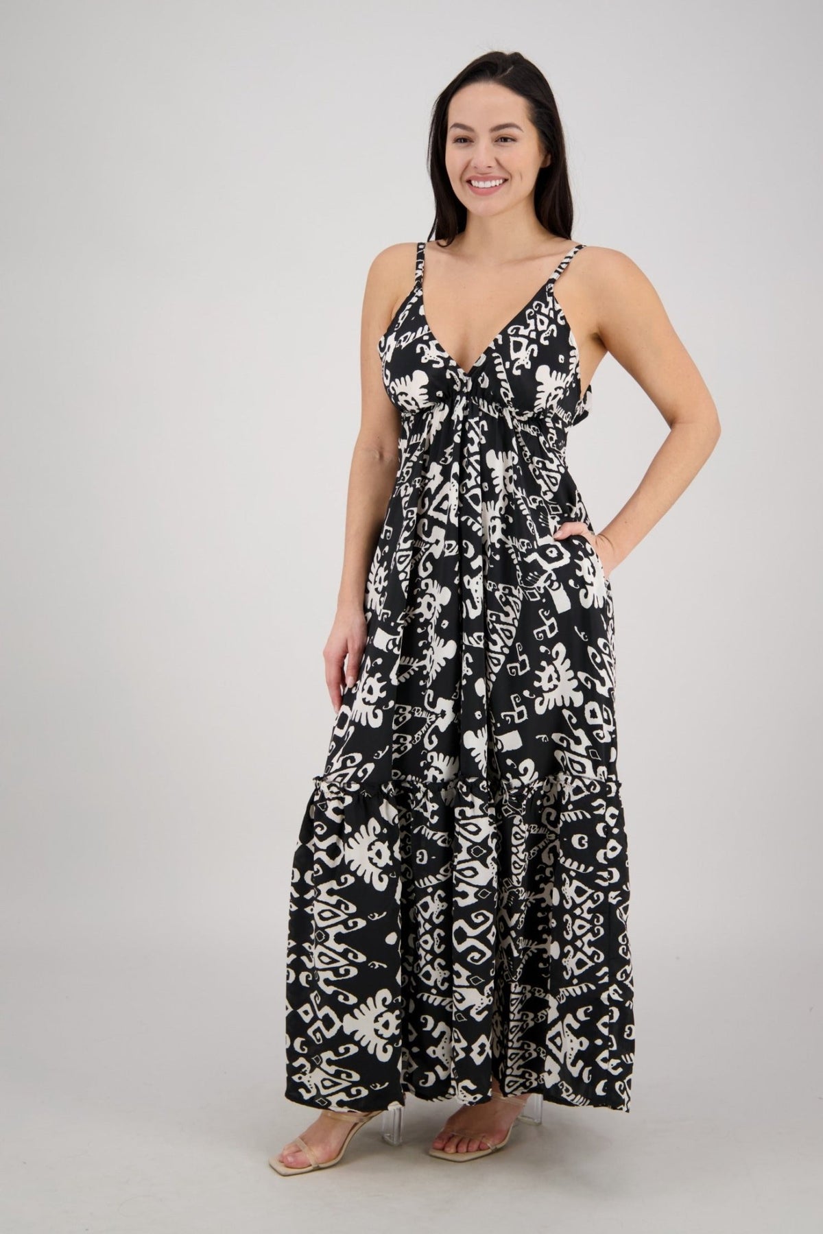 Dalia Monochrome Maxi AB - 35109 - Advance Apparels Inc