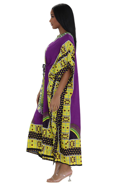 Dashiki Print One Size Kaftan KAF-1021 - Advance Apparels Inc