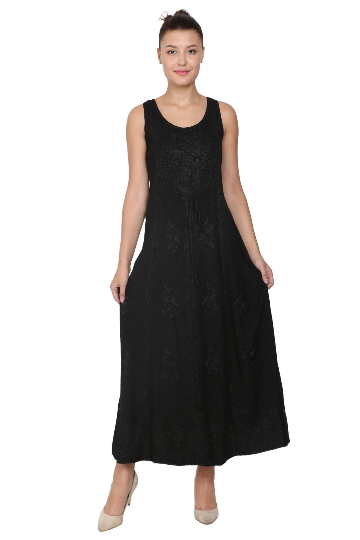 Double Dyed Renaissance Dress 15229 - Advance Apparels Inc