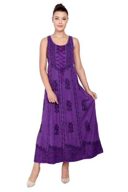 Double Dyed Renaissance Dress 15229 - Advance Apparels Inc