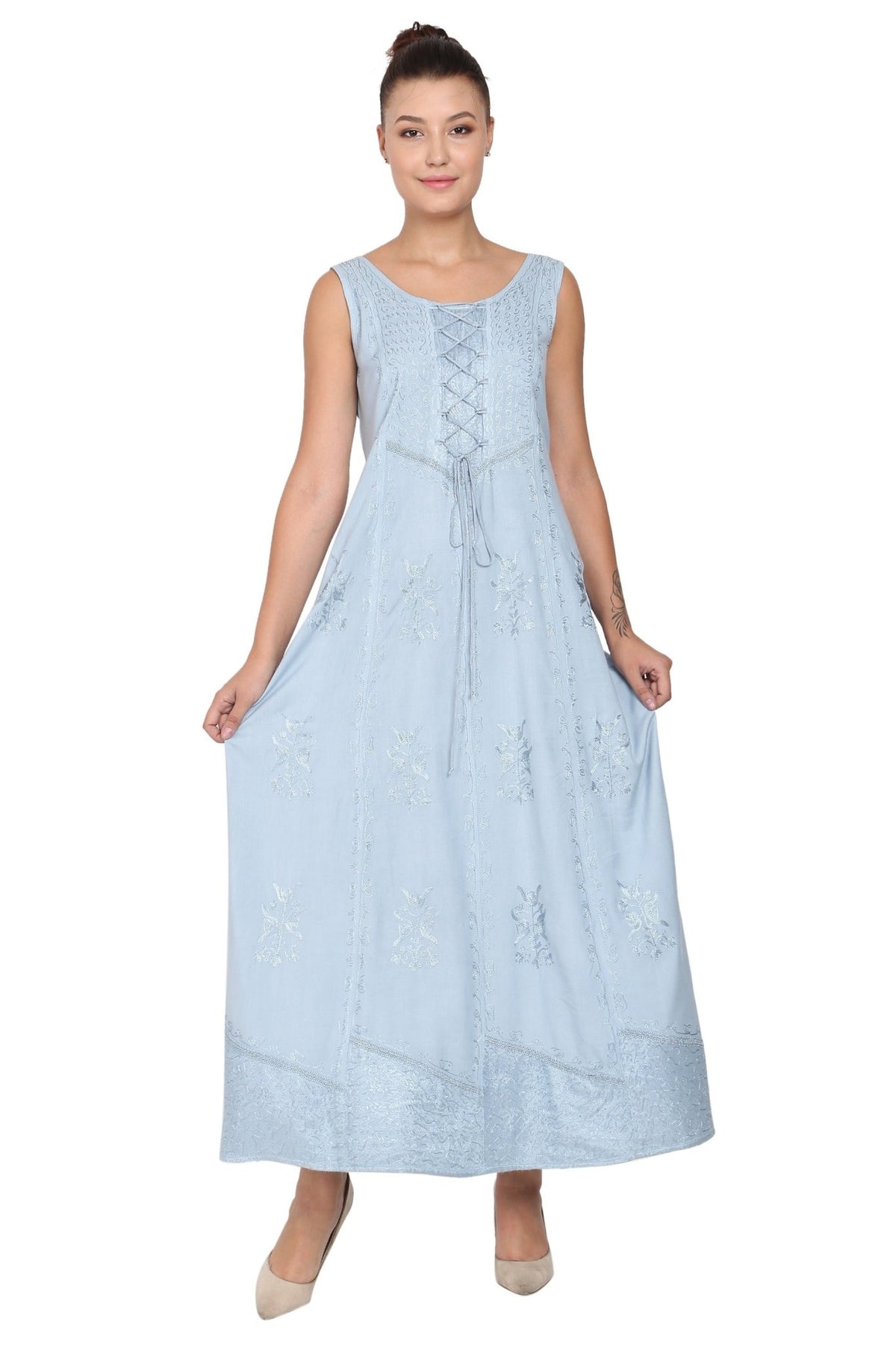 Double Dyed Renaissance Dress 15229 - Advance Apparels Inc