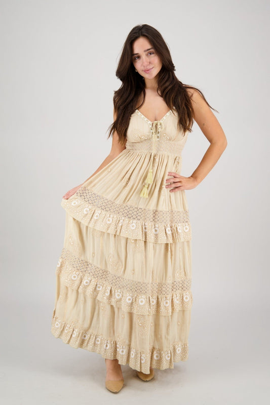 Elara Tiered Dream Maxi 25106 - Advance Apparels Inc