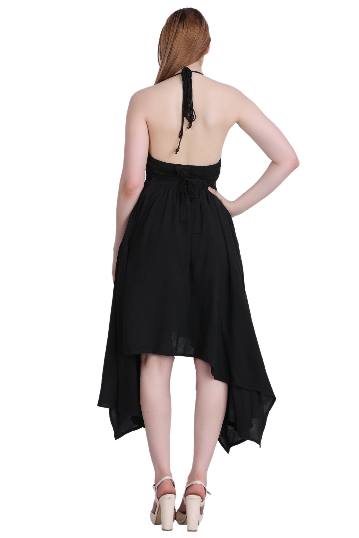 Elastic Back Acid Wash Dress (S/M - 1X/2X) 4 Colors ADL - 30332 - Advance Apparels Inc