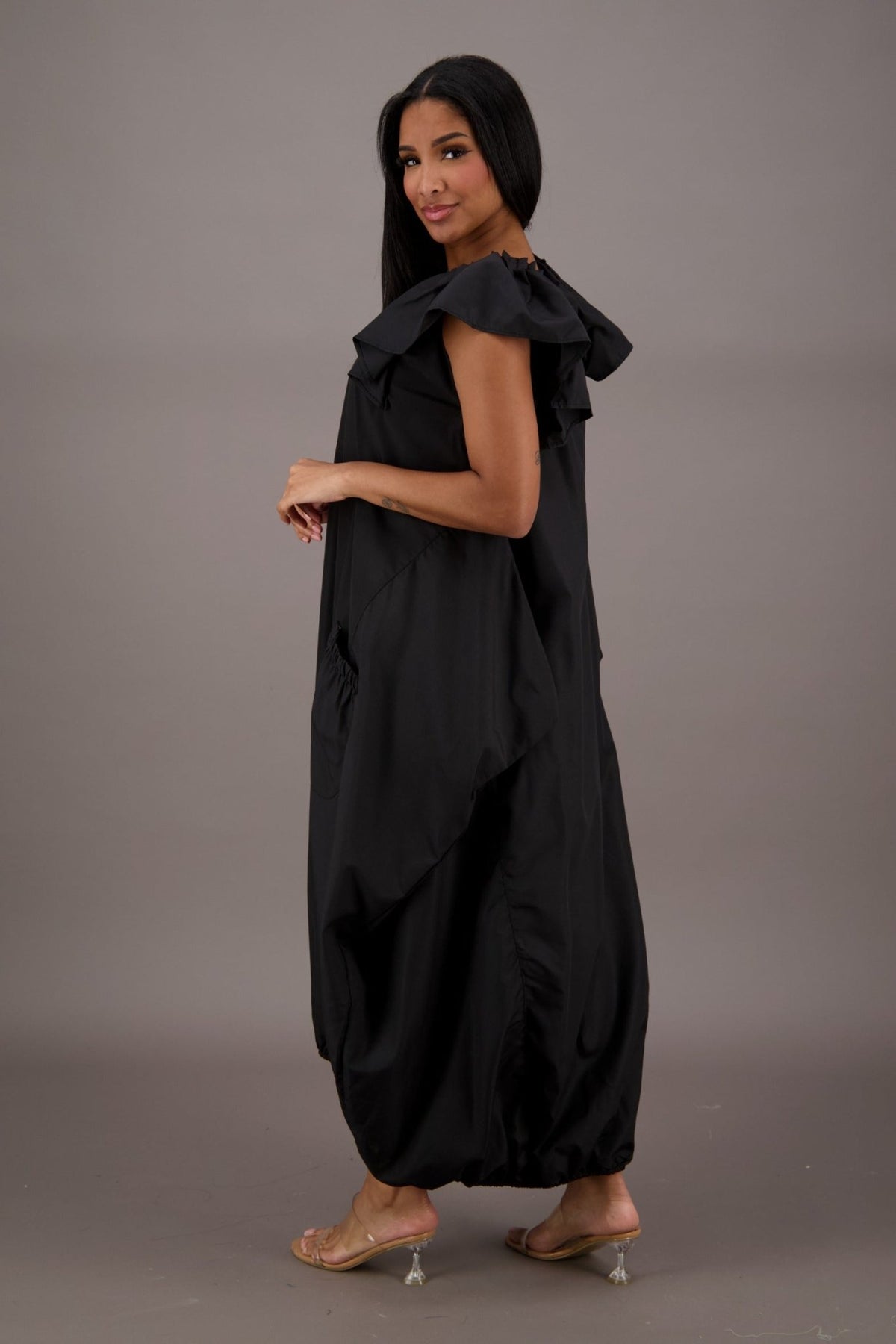 Flowing Grace Bubble Dress AD - 25061 - Advance Apparels Inc