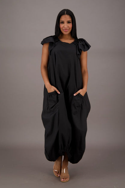 Flowing Grace Bubble Dress AD - 25061 - Advance Apparels Inc