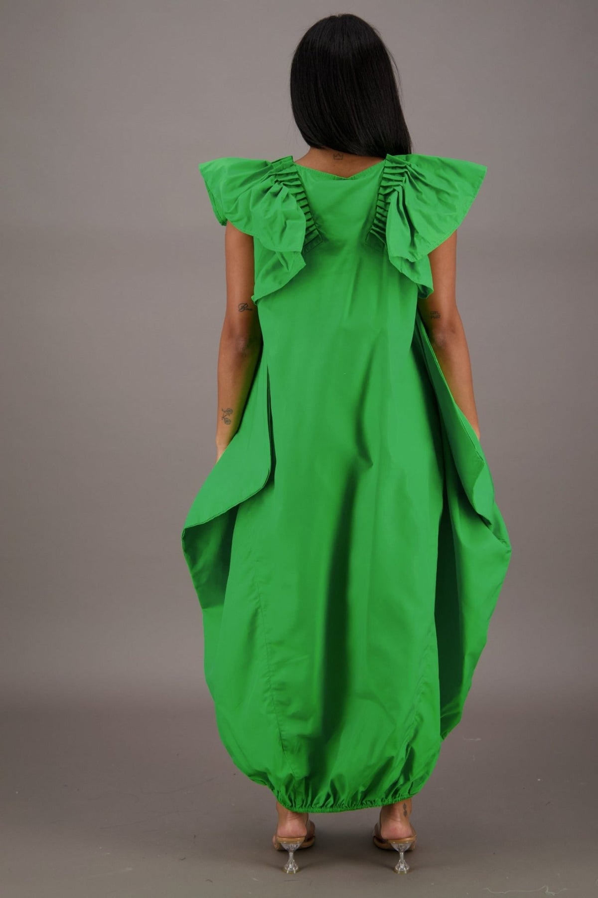 Flowing Grace Bubble Dress AD - 25061 - Advance Apparels Inc