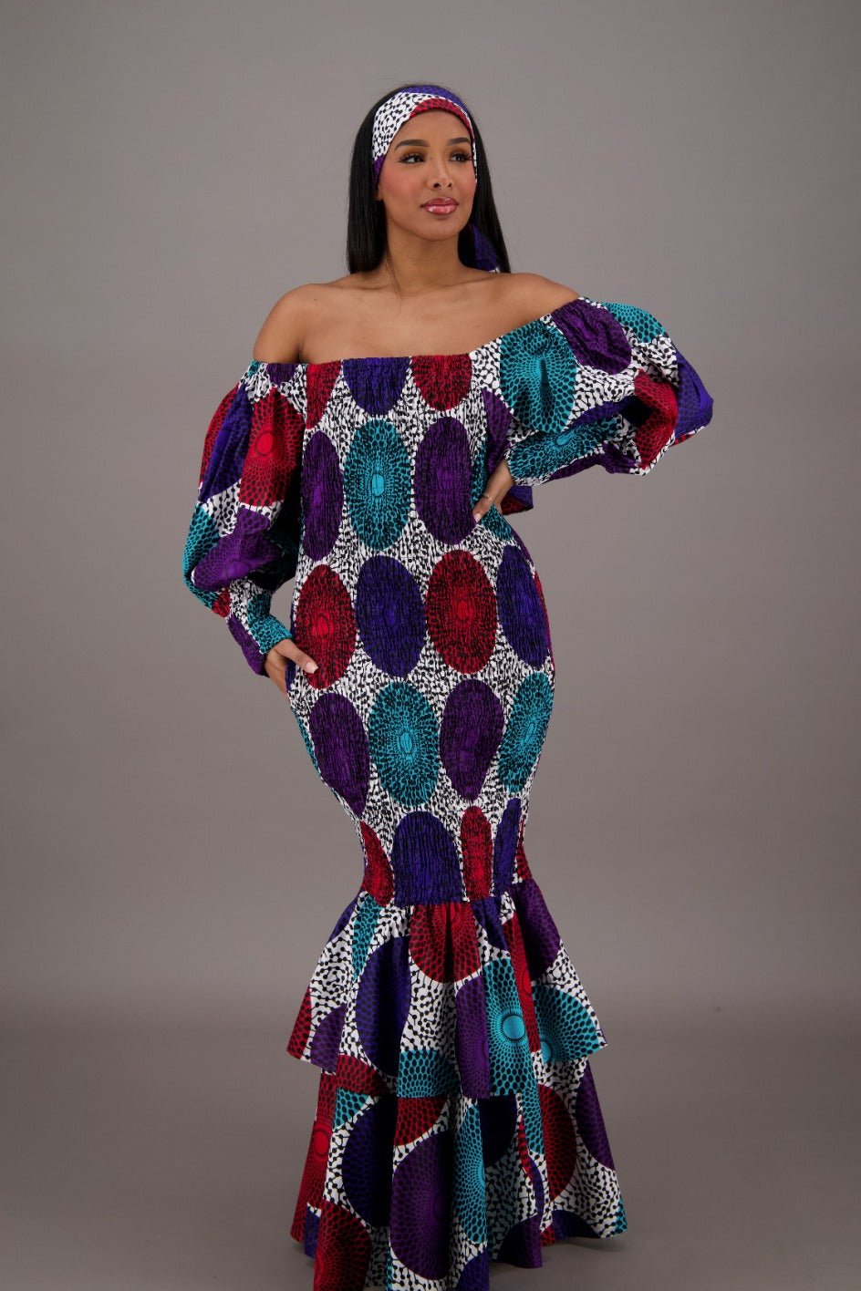 Imani Grace Mermaid Dress AD - 25056 - 267 - Advance Apparels Inc