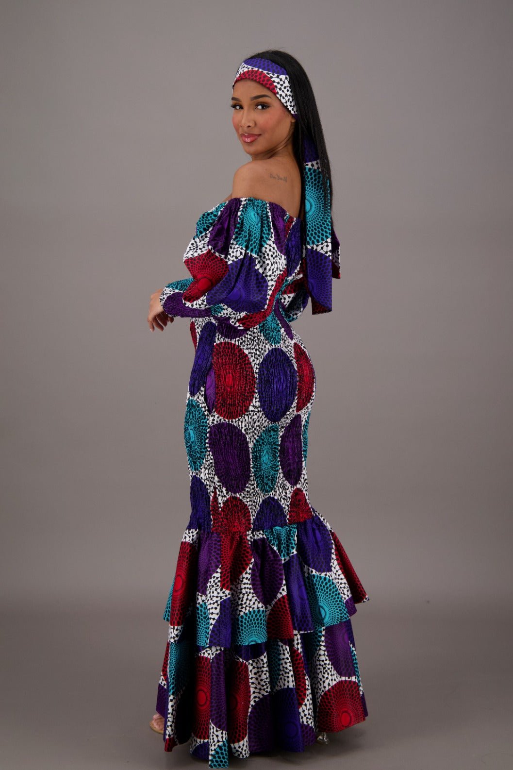 Imani Grace Mermaid Dress AD - 25056 - 267 - Advance Apparels Inc
