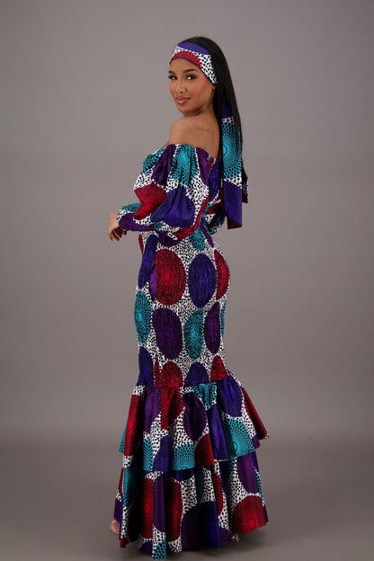 Imani Grace Mermaid Dress AD - 25056 - 267 - Advance Apparels Inc