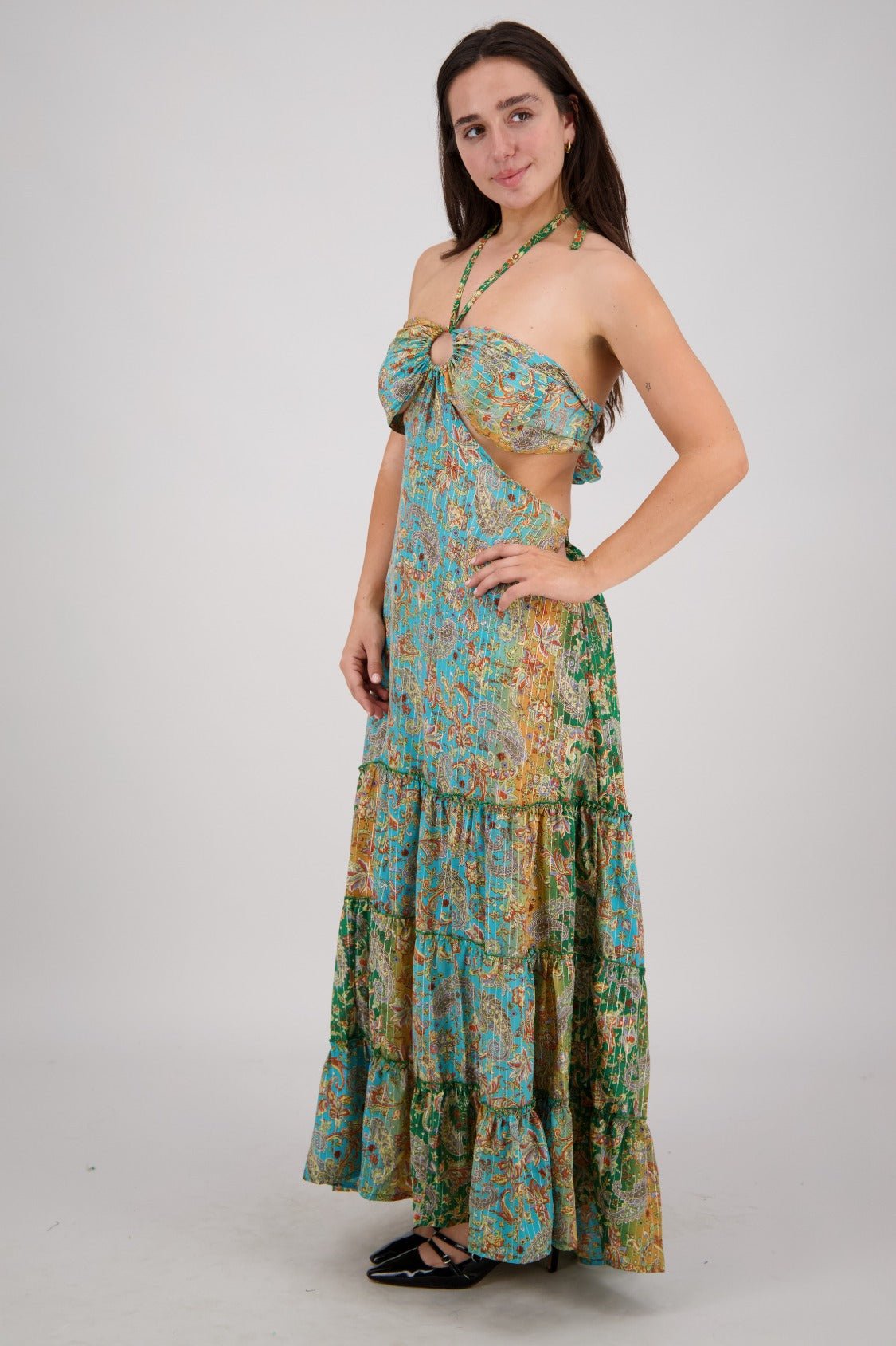 Isla Ring Floral Maxi AB - 36101 - Advance Apparels Inc
