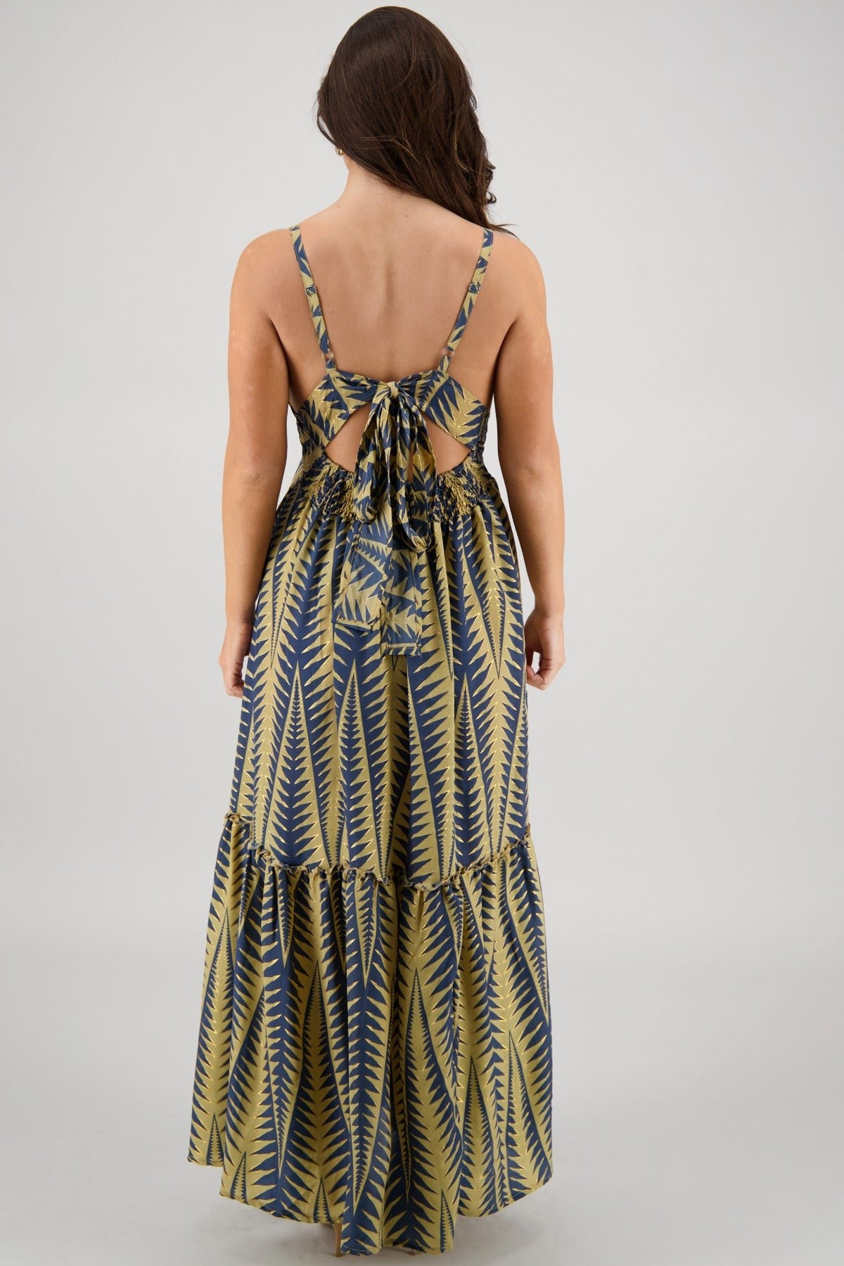 Kalea Tropical Tie Back Maxi AB - 35111 - Advance Apparels Inc