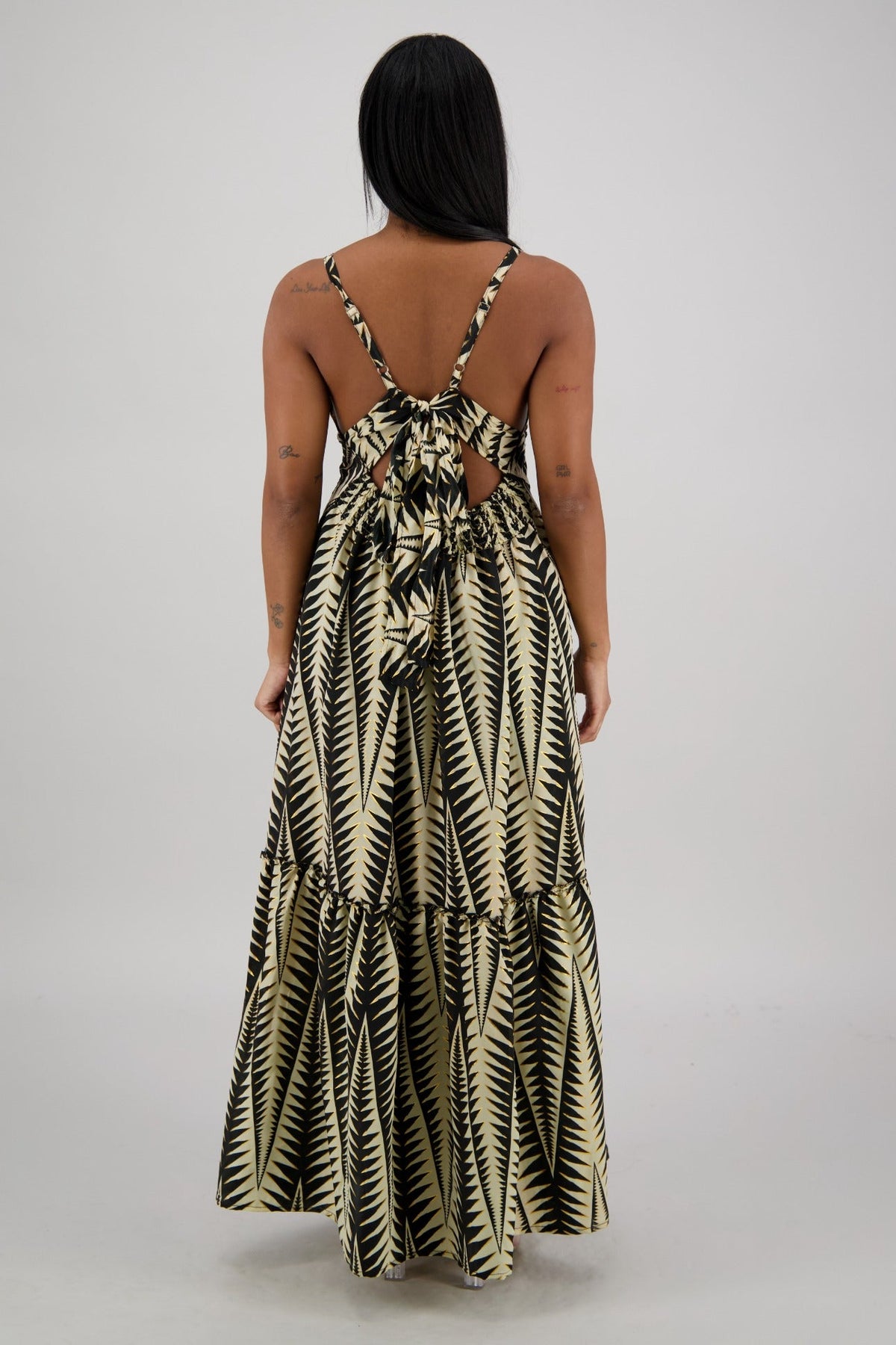 Kalea Tropical Tie Back Maxi AB - 35111 - Advance Apparels Inc