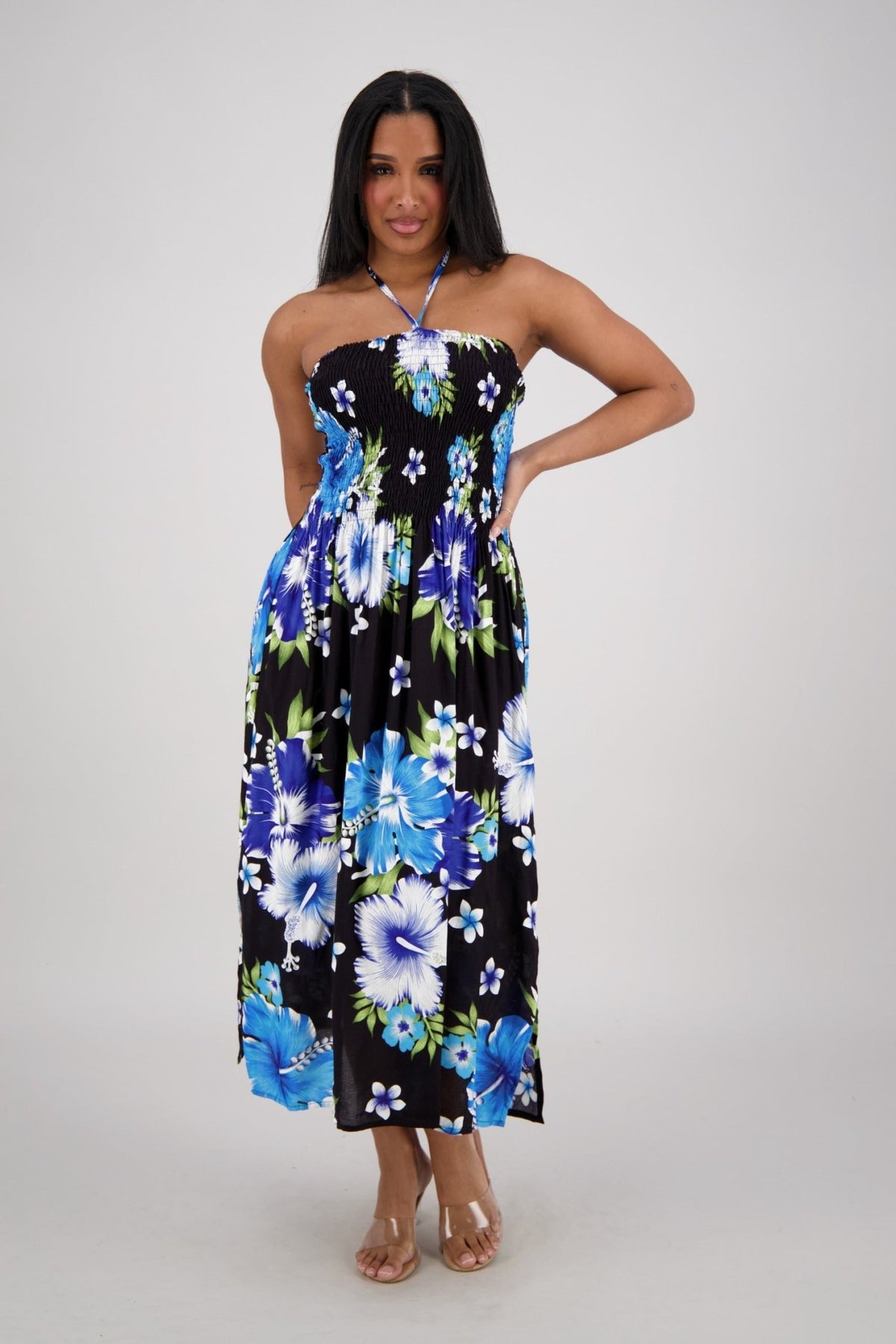 Lagoon Breeze Tube Dress TH - 2096 - Advance Apparels Inc