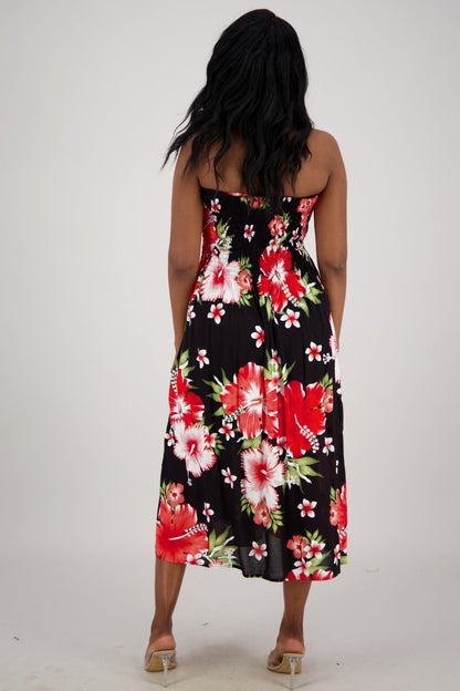 Lagoon Breeze Tube Dress TH - 2096 - Advance Apparels Inc