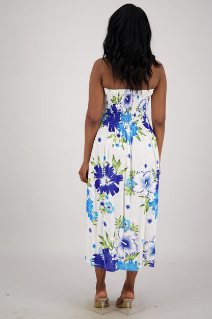 Lagoon Breeze Tube Dress TH - 2096 - Advance Apparels Inc