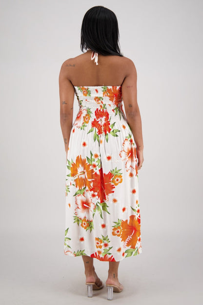 Lagoon Breeze Tube Dress TH - 2096 - Advance Apparels Inc