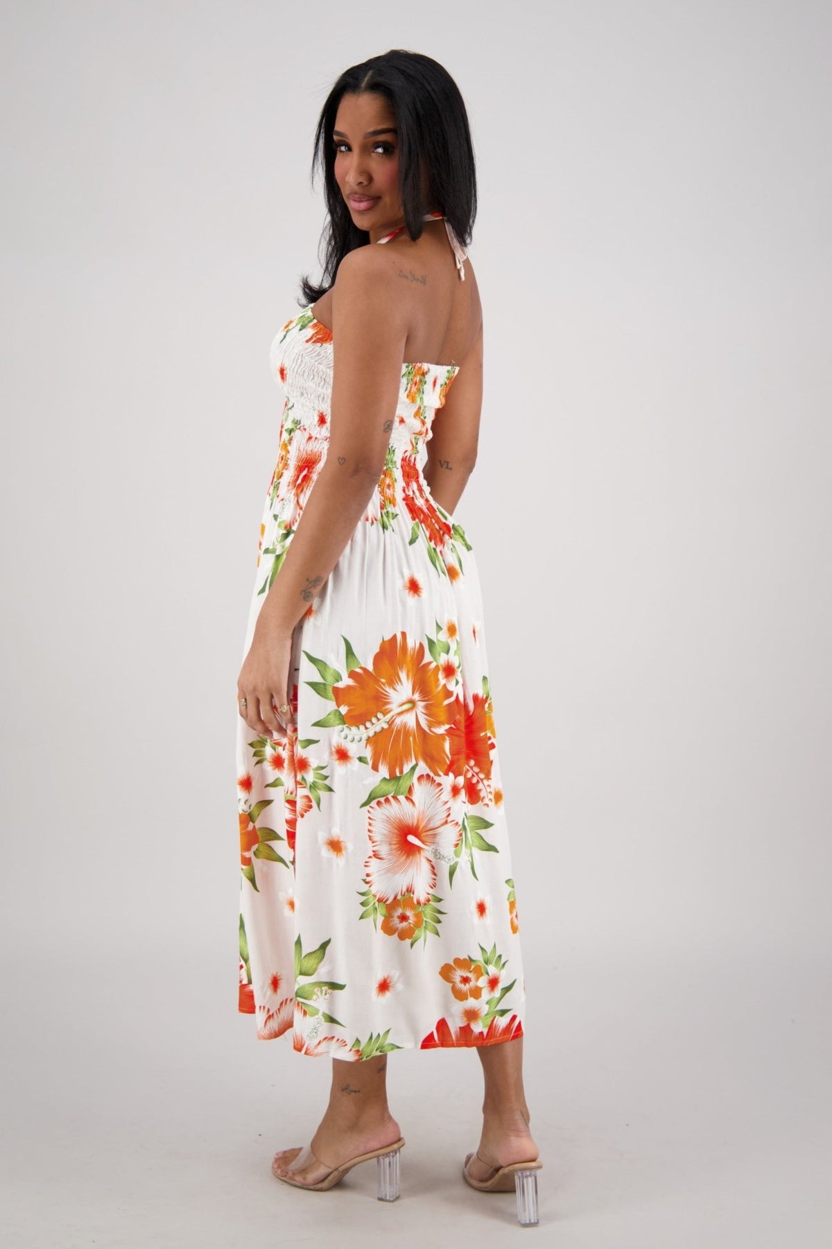 Lagoon Breeze Tube Dress TH - 2096 - Advance Apparels Inc