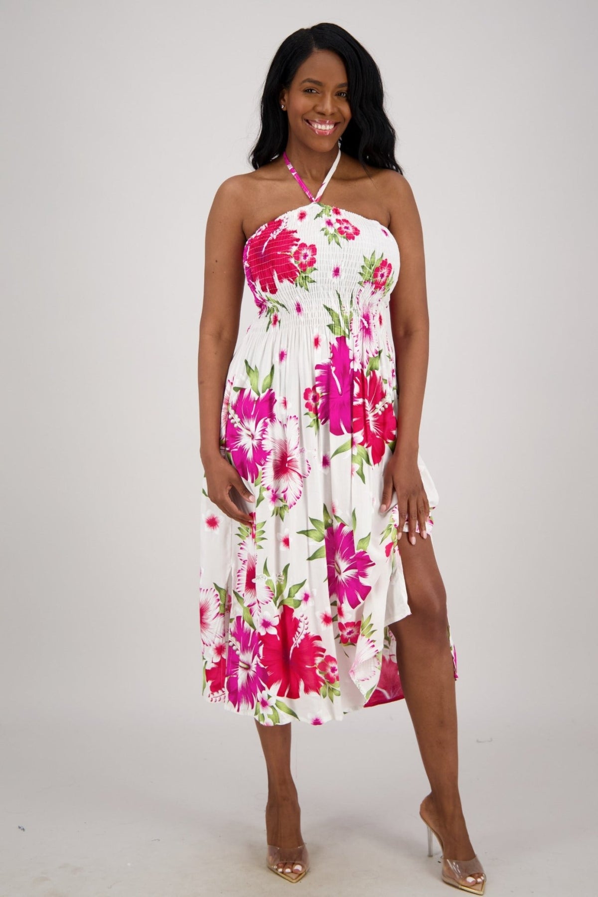 Lagoon Breeze Tube Dress TH - 2096 - Advance Apparels Inc